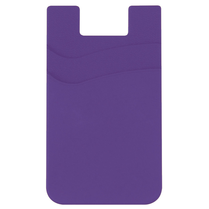 Dual Pocket Silicone Phone Wallet