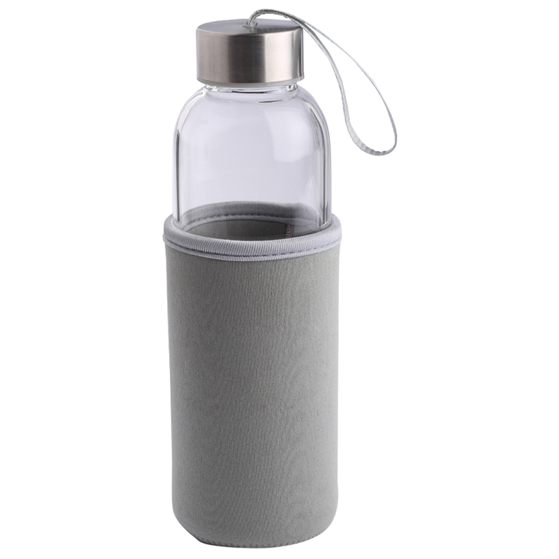 Caspian 16 oz. Borosilicate Glass Bottle