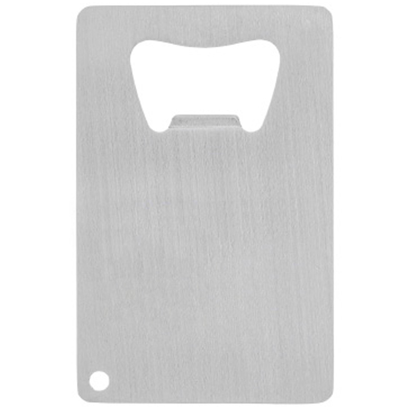 Credit Card Brushed Finish Bottle Opener