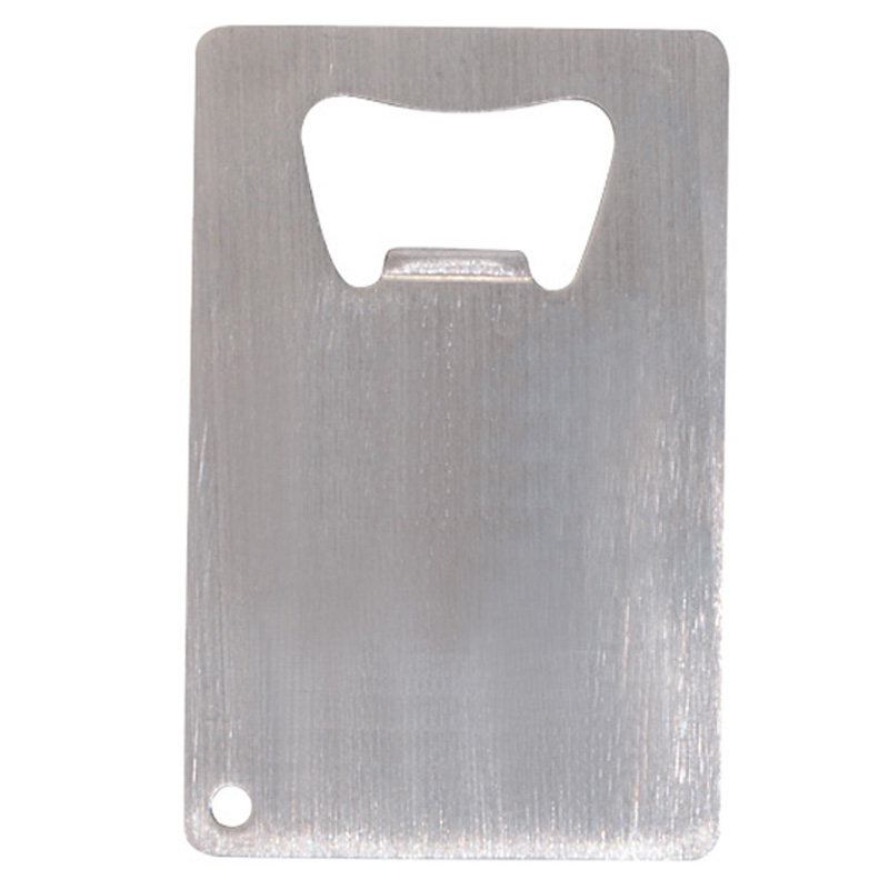 Credit Card Brushed Finish Bottle Opener