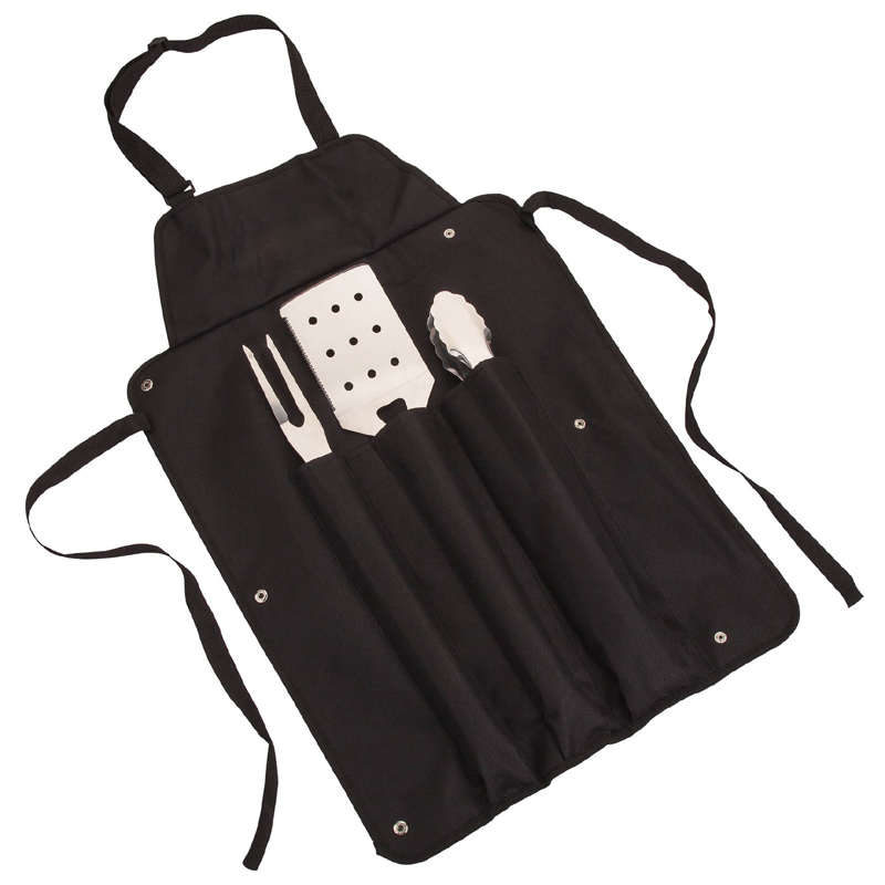 Super Grill Apron BBQ Set