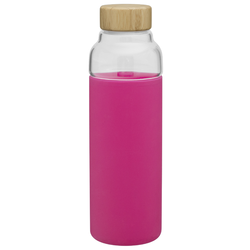 H2go Bali 18 oz. Single Wall Borosilicate Glass Bottle