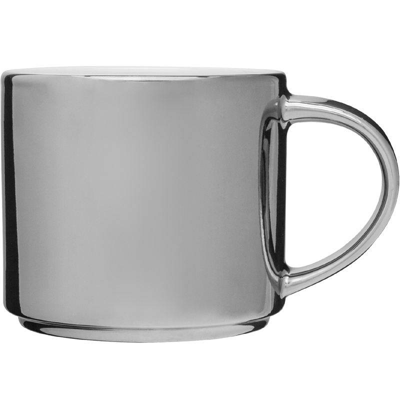 Monaco Metallic Finish 16 oz. Stoneware Mug