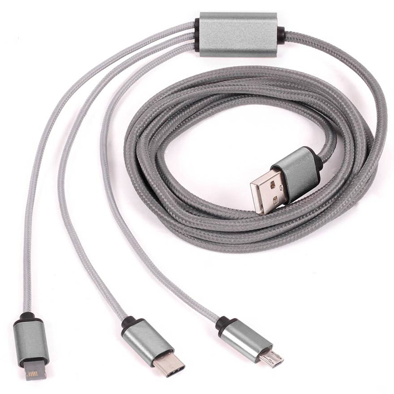 2 Meter Eclipse 3-in-one Charging Cable