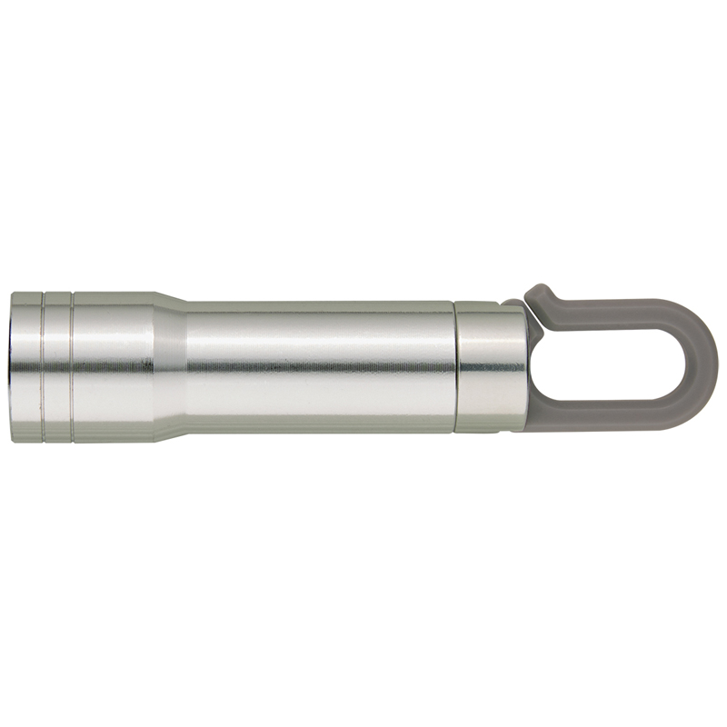 Mini Aluminum Flashlight with Carabiner