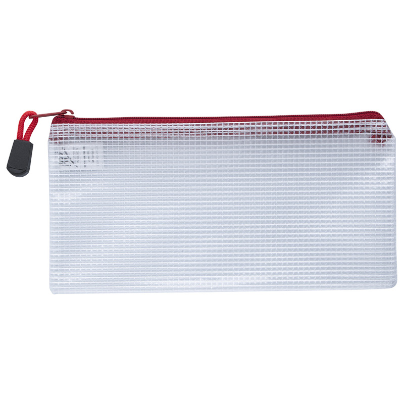 Clear Zippered Pencil Pouch