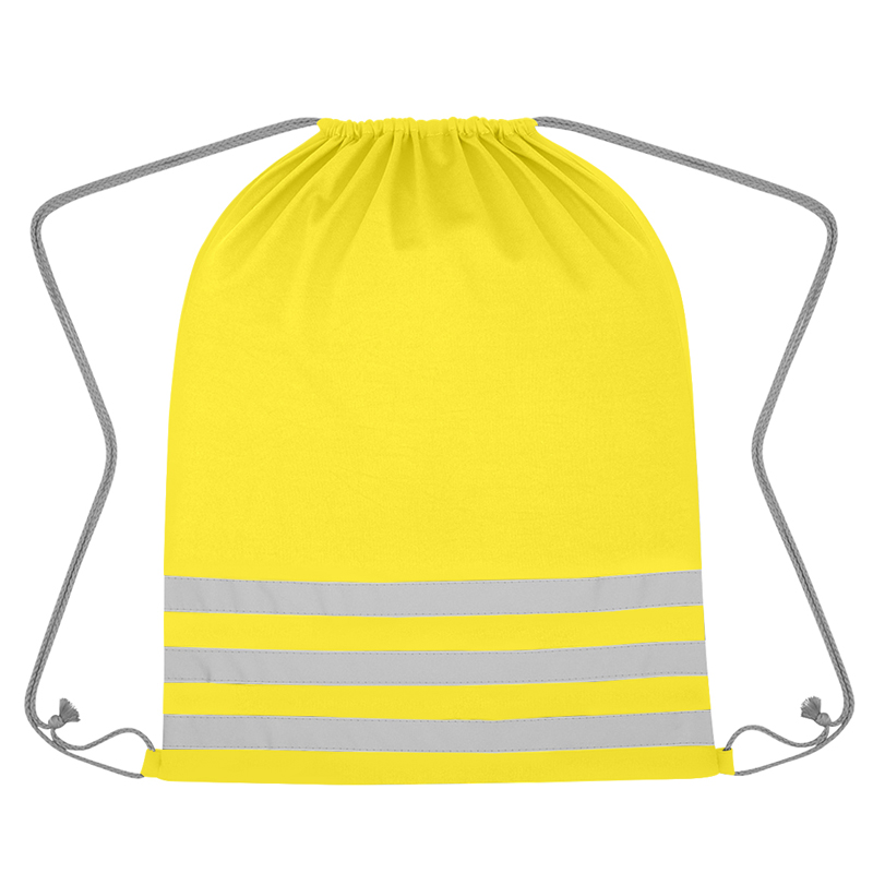 Reflective Safety Drawstring Bag