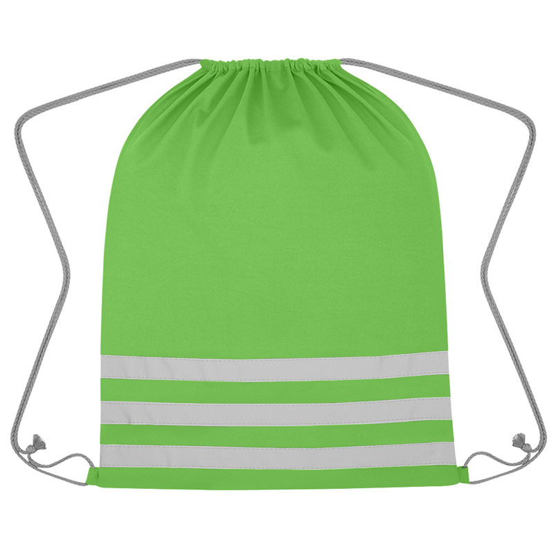 Reflective Safety Drawstring Bag