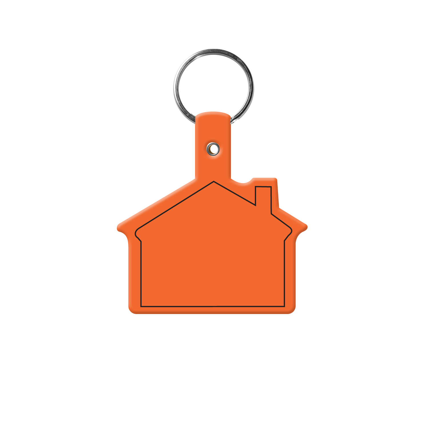 Customizable House Flexible Key-Tag