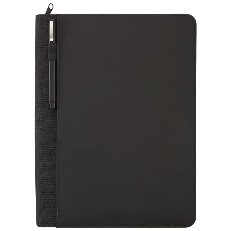 Vienna Heathered Zippered Padfolio