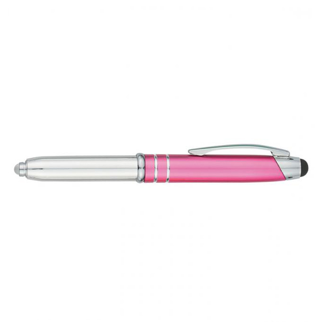 Engraved Ballpoint Stylus Pen with Light