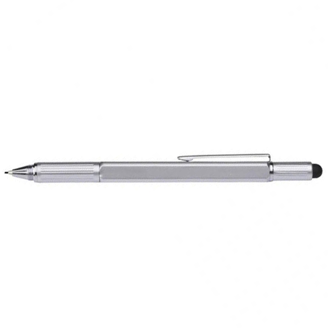 Branded Carpenter Twist Action Metal Stylus with Lead Pencil