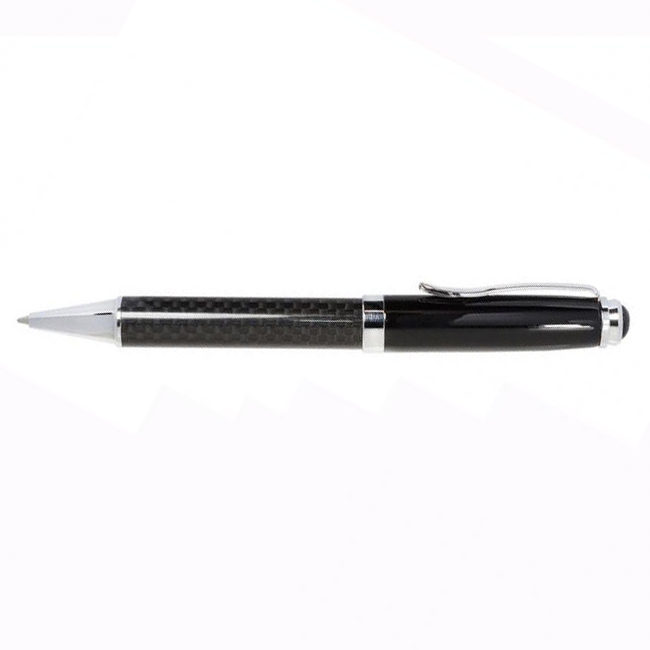 Printed Twist-Action Carbon Fiber Metal Pen