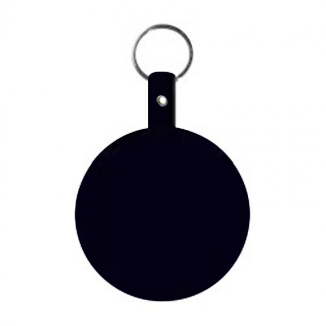 Promotional Large Circle Flexible Key-Tag