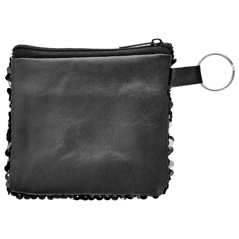 Reversible Sequins Pocket Pouch