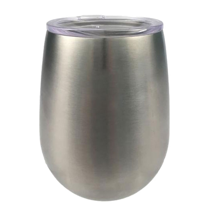 9 oz Stainless Steel Stemless Wine Glasses