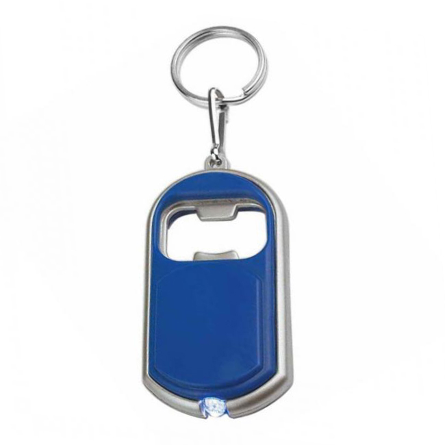 Promo Bottle Opener Key Chain with LED Light