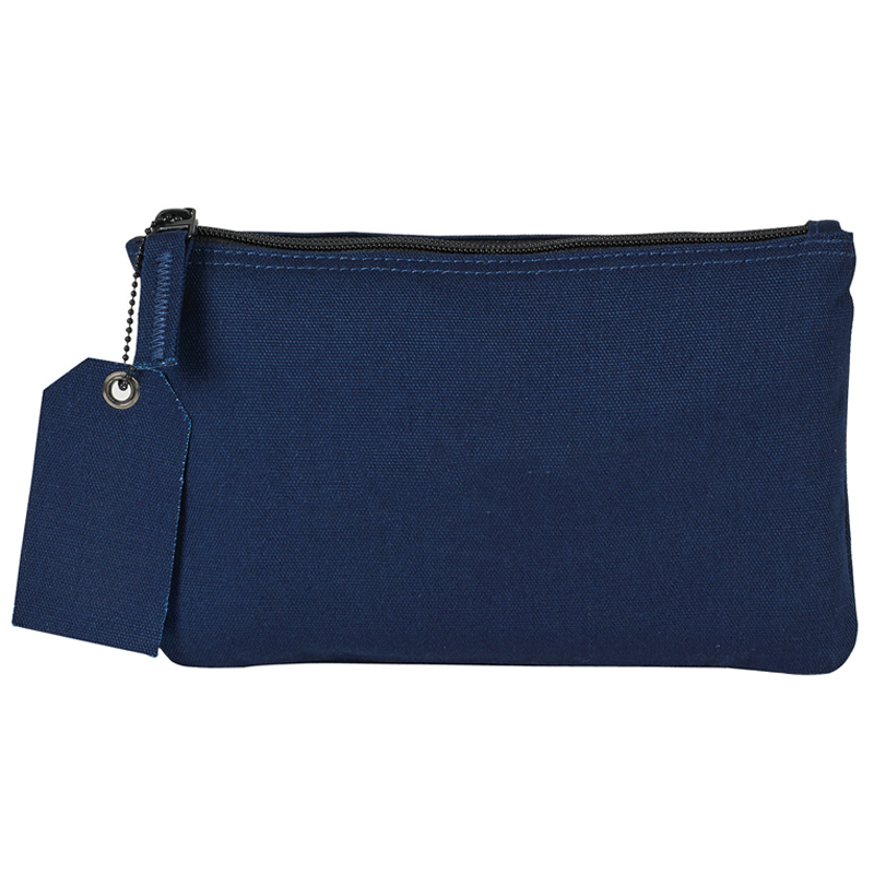 Avery Cotton Zippered Pouch