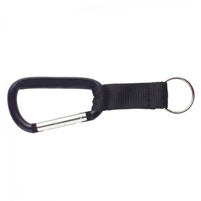 Monogrammed Carabiners with Strap