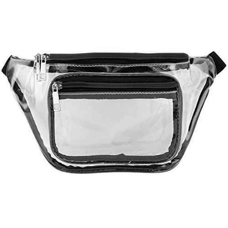 Clear 3 Pocket Fanny Pack