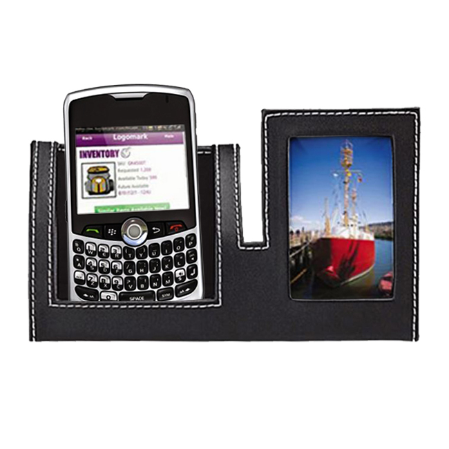 Imprinted Mobile Phone Holder w/Photo Frame