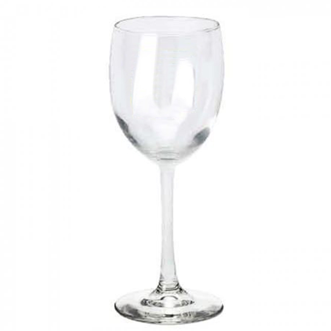 12 oz. Printed White Wine Glass