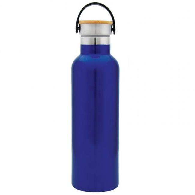 25 oz. Vino Bottle with Bamboo Lid