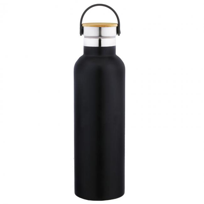 25 oz. Vino Bottle with Bamboo Lid