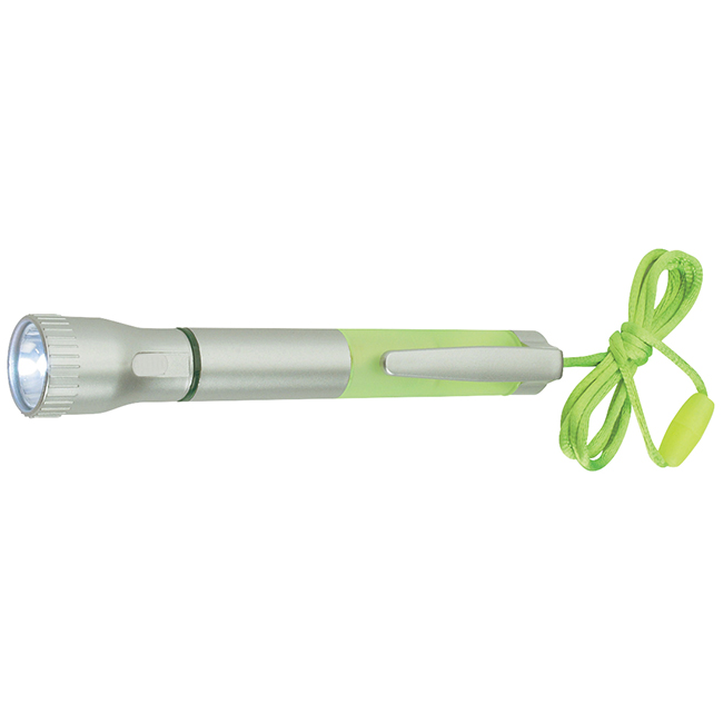 Logo Flashlight with Light-Up Pen