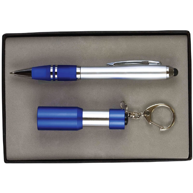 Stylus Pen & Led Flashlight/Bottle Opener Gift Set