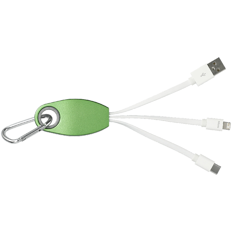 Trebel 3-in-1 Light Up Logo Cable