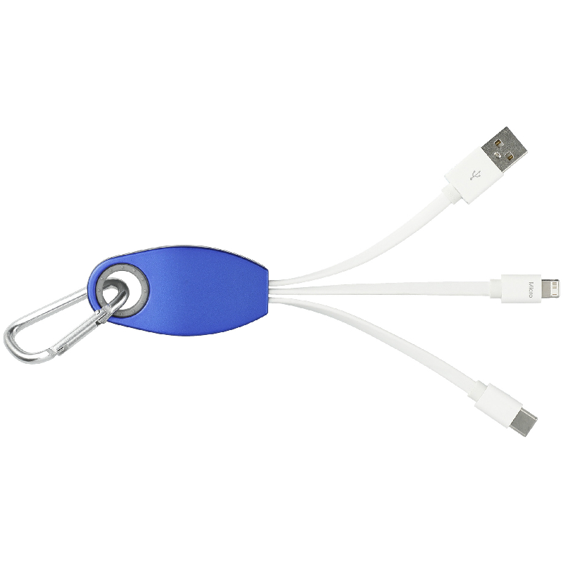 Trebel 3-in-1 Light Up Logo Cable