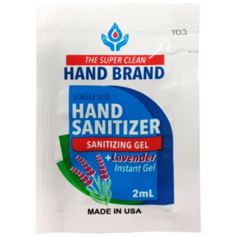 Single Use Gel Sanitizer Pack