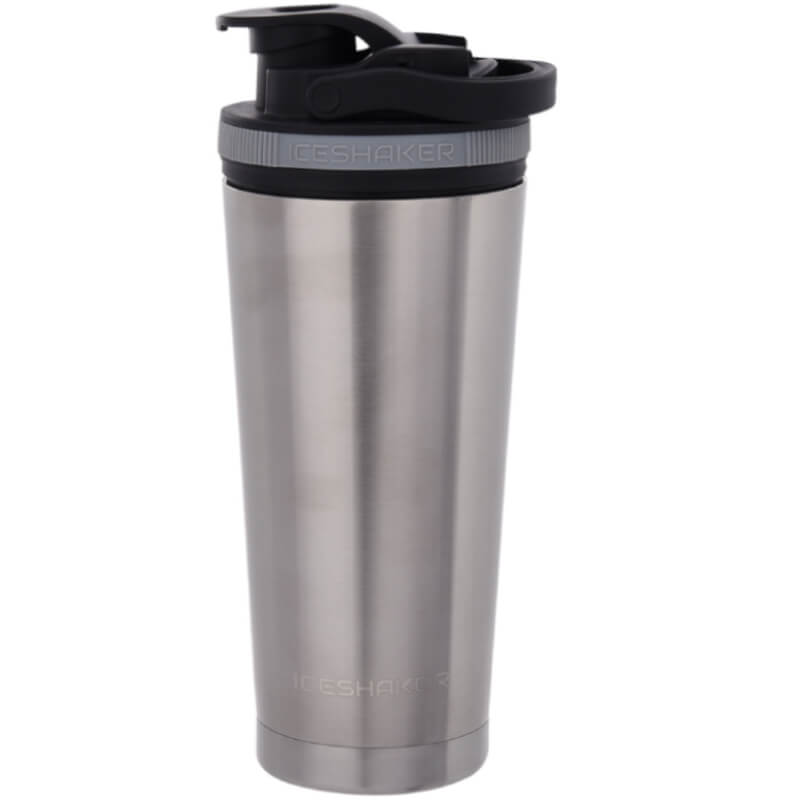 26 oz. Stainless Steel Ice Shaker Bottle