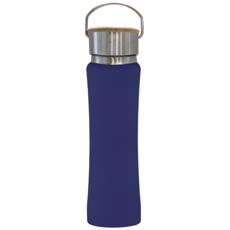 25 oz. Hampton Stainless Steel Bottle With Bamboo Lid