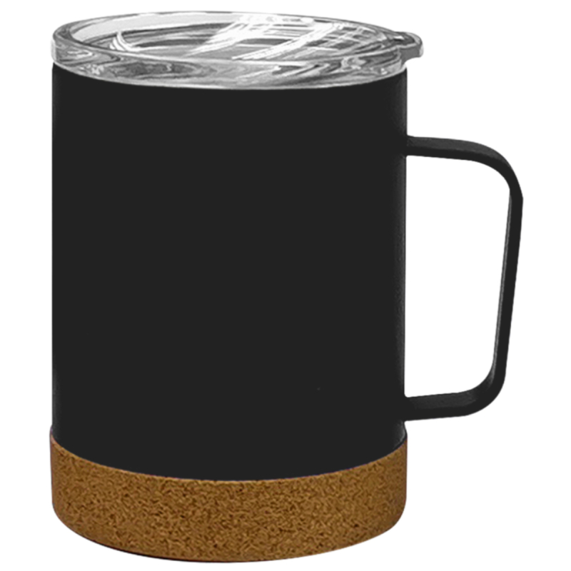 12 oz. Concord Stainless Steel Mug With Cork Base