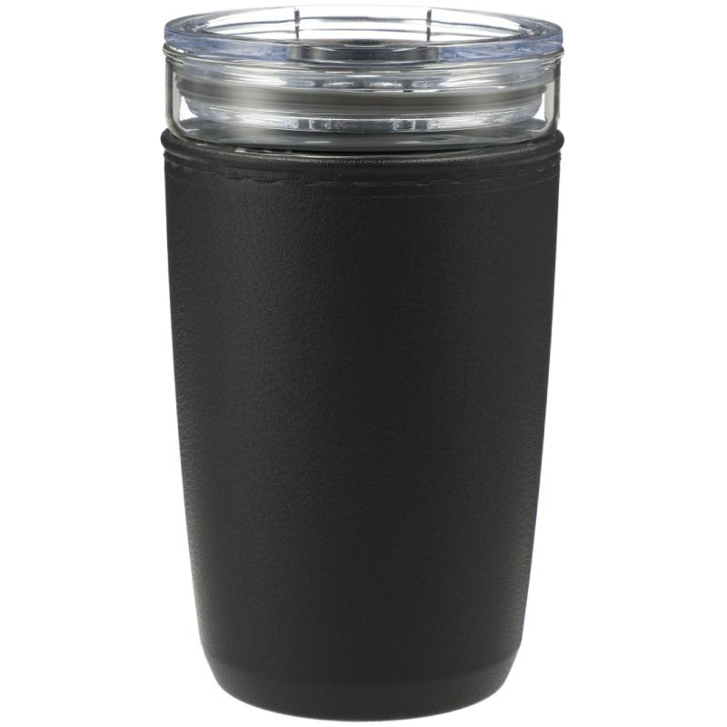 Vesta Glass Tumbler with Recycled PP Sleeve 16 oz