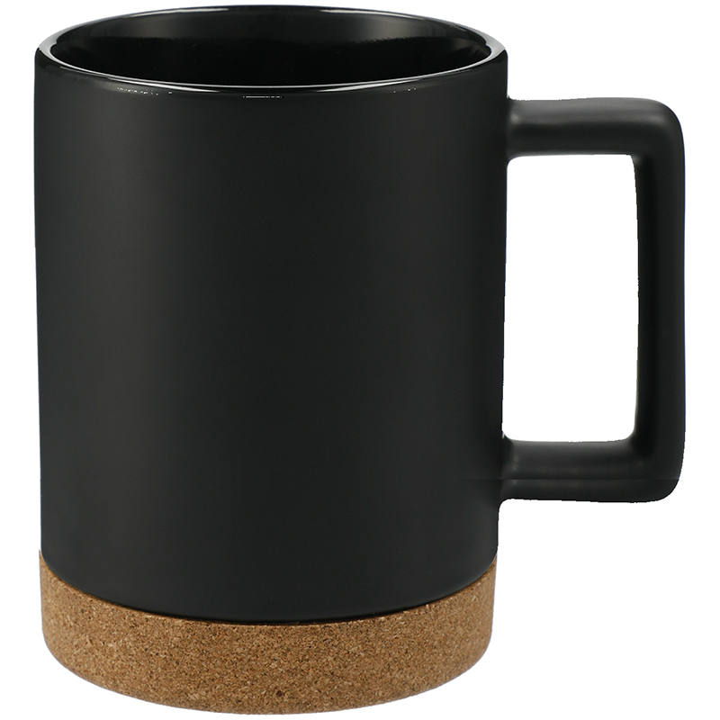 Bates 15 oz. Ceramic Mug w/Cork Base