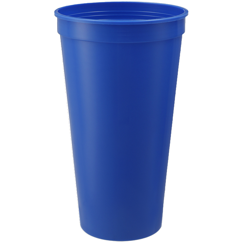 Solid 24 oz. Stadium Cup