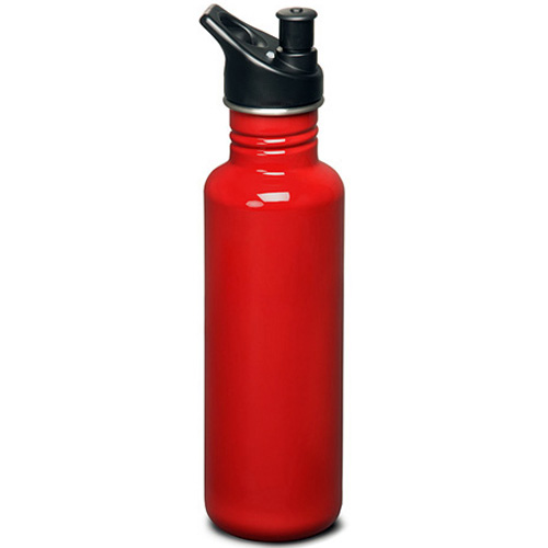 25oz. Custom Stainless Steel Water Bottles With Sports Style Sip Cap