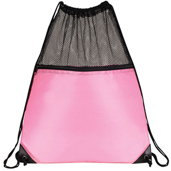 Mesh Drawstring Backpack