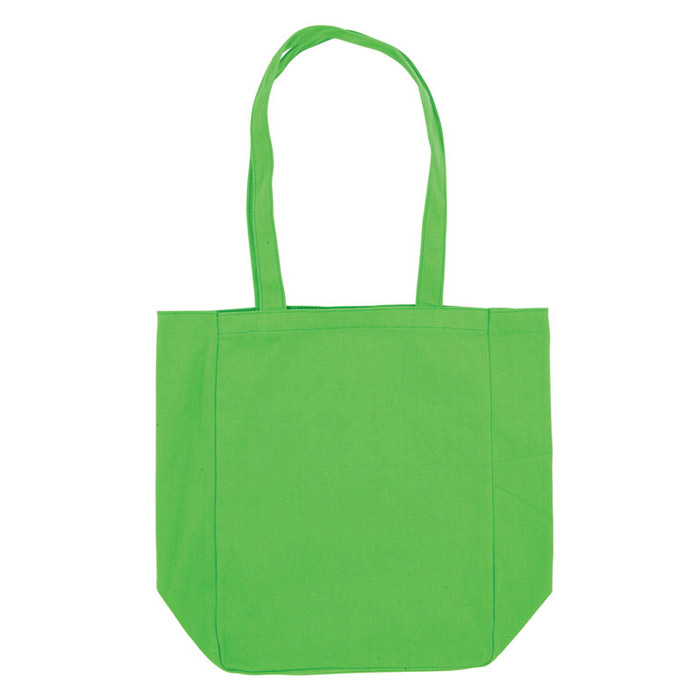 Printed Colored Canvas Tote Bag