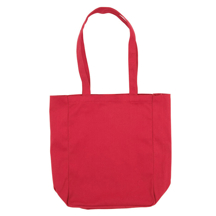 Printed Colored Canvas Tote Bag