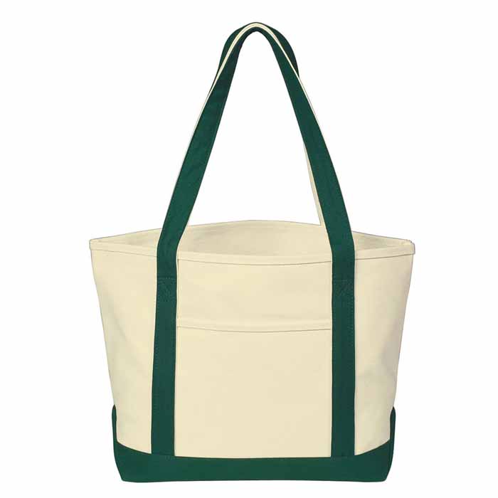 Customizable Heavy Cotton Canvas Boat Tote