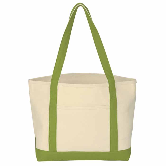 Customizable Heavy Cotton Canvas Boat Tote