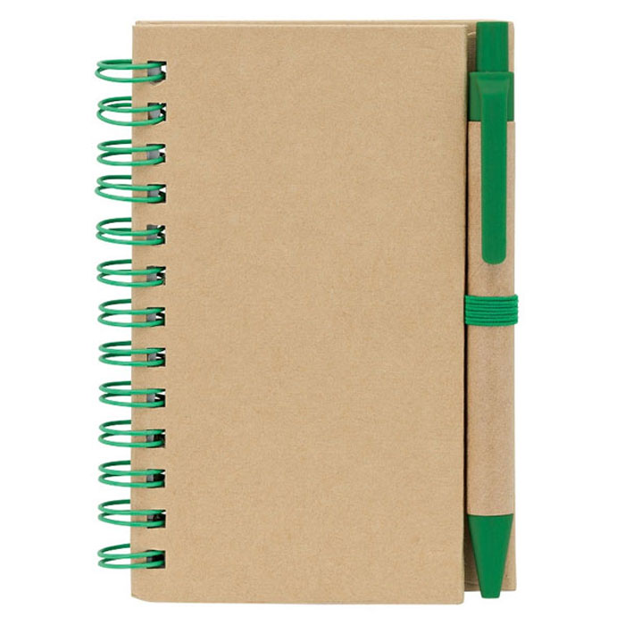 Recycled Notebook with Pen