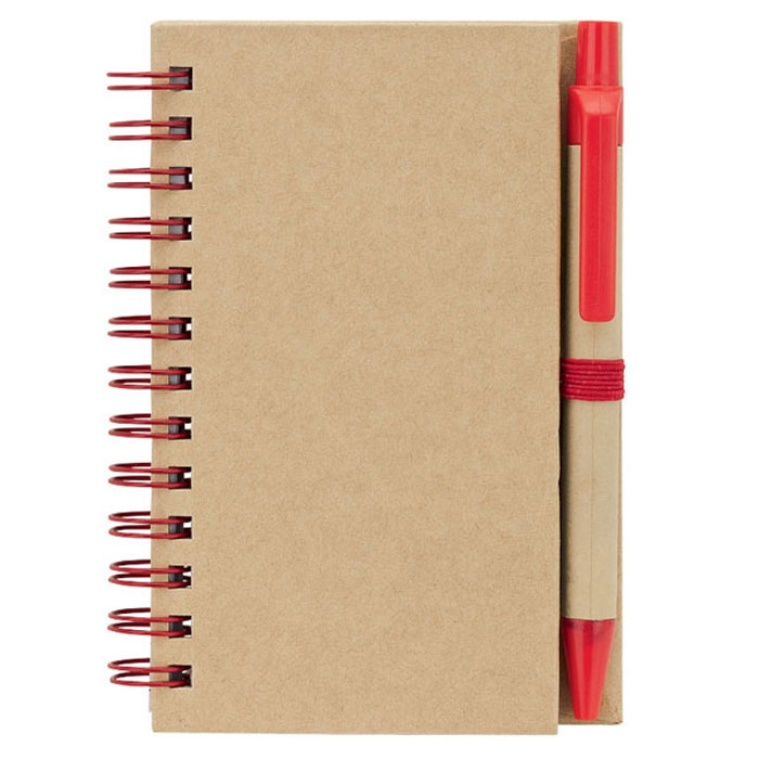 Recycled Notebook with Pen