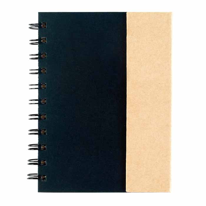 Small Spiral Notebook with Sticky Notes & Flags