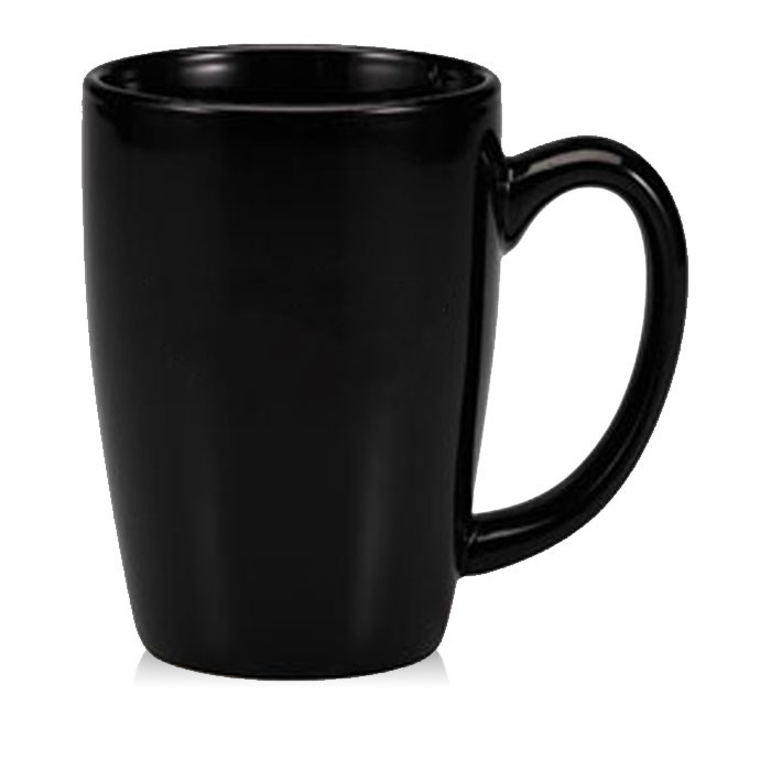 14oz Printed Contour Coffee Mug