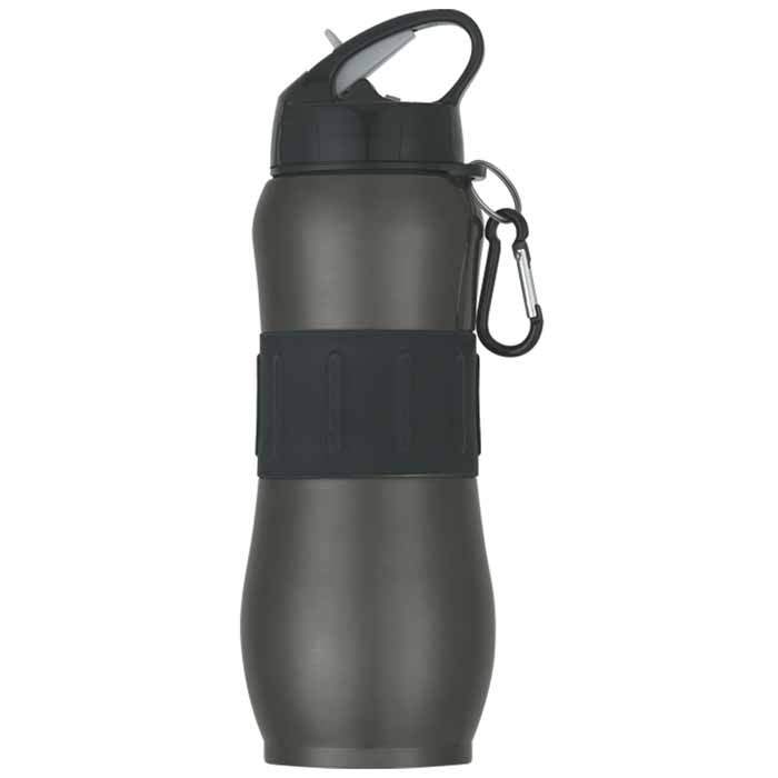 Promo 28 Oz. Stainless Steel Sport Grip Bottle